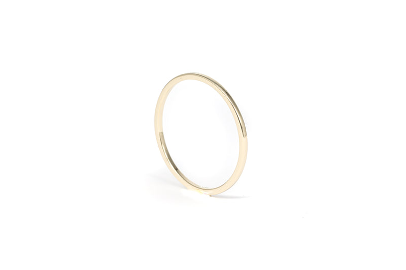 Yellow Stackable Gold Ring - VaudryJewelry