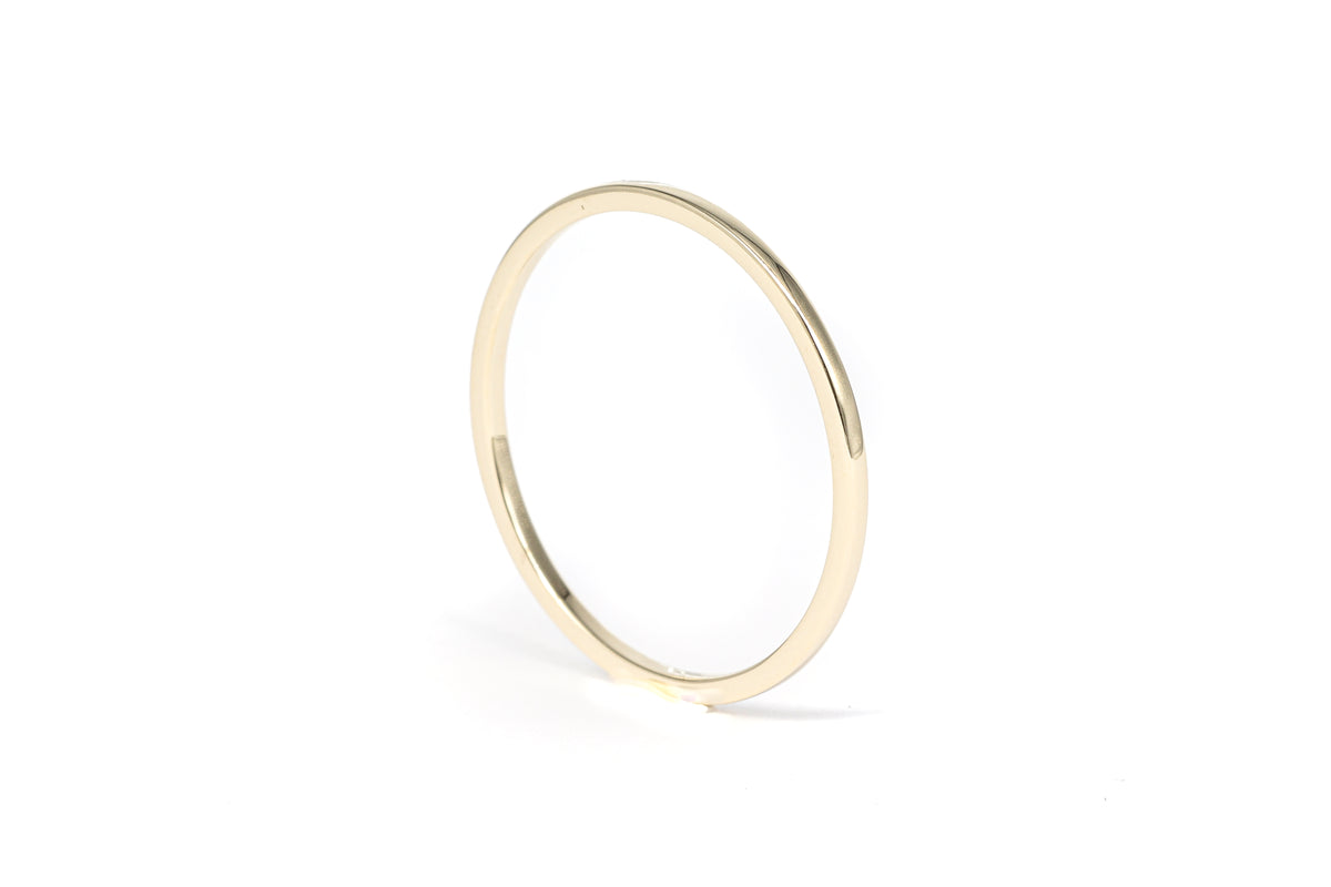 Yellow Stackable Gold Ring - VaudryJewelry