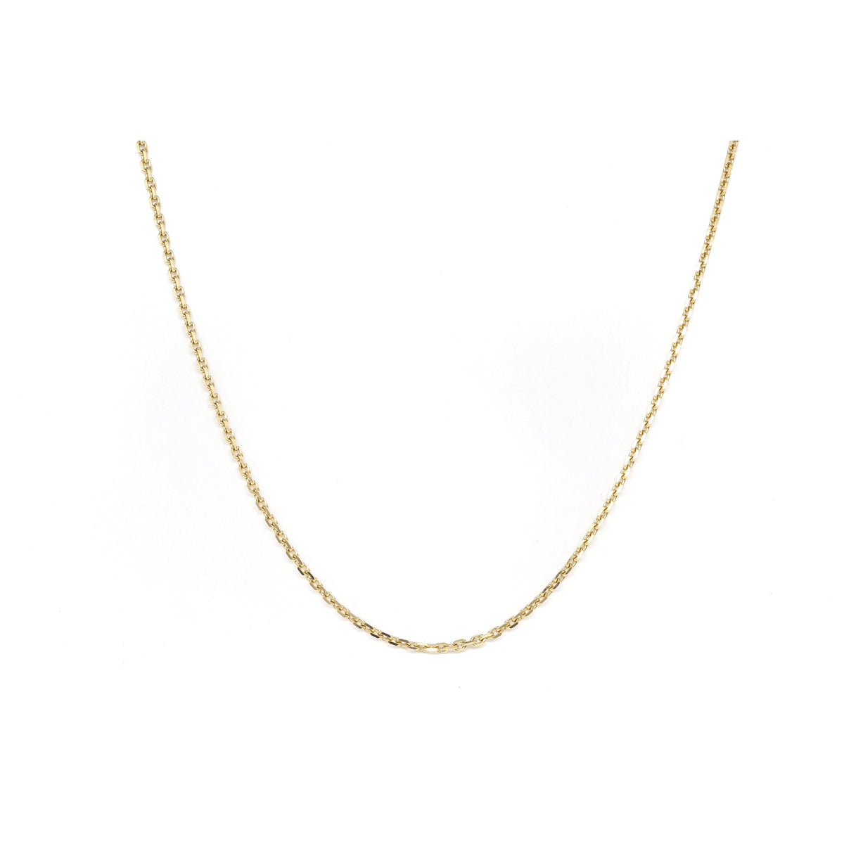 Diamond Cable Chain Necklace